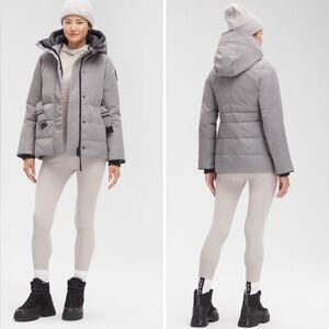 Canada Goose McKenna Water Resistant 625 Fill Down Jacket Willow Grey NWT